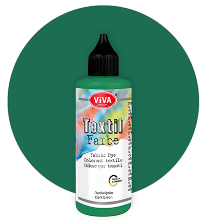 133070110 - ViVa Decor - Dunkelgrun / vert foncé - Peinture textile 90 ml