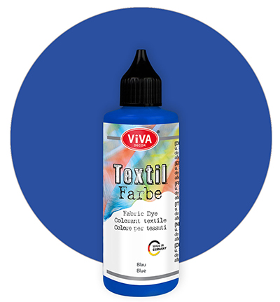 133060010 - ViVa Decor - Blau / bleu - Peinture textile 90 ml