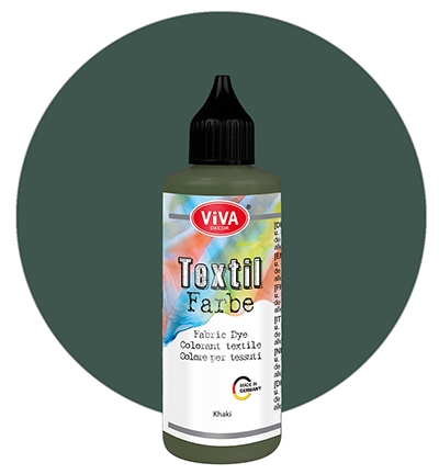 133070310 - ViVa Decor - Khaki/ kaki - Peinture textile 90 ml