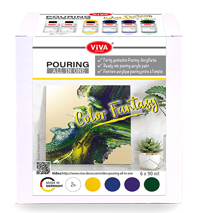 800306200 - ViVa Decor - Pouring Set, Color Fantasy - Pouring sets