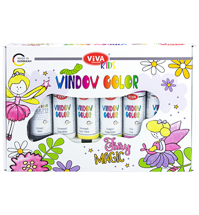 800303800 - ViVa Decor - Window Color Set Kids, Fairy Magic - Sets Window Color