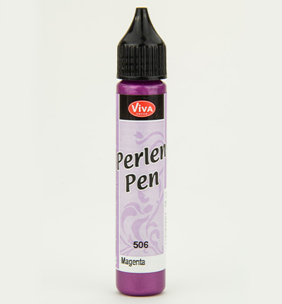 116250601 - ViVa Decor - Magenta - Perlen Pen