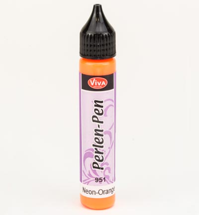 1162.951.01 - ViVa Decor - Neon Orange - Perlen Pen