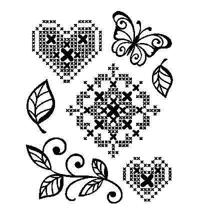 400303500 - ViVa Decor - Kreuzstich Herz - 