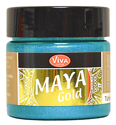 123260334 - ViVa Decor - Eisblau / Bleu glace - ViVa Maya Gold 45ml