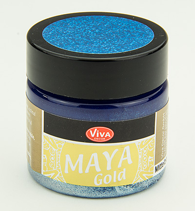 1232.601.34 - ViVa Decor - Mittelblau - ViVa Maya Gold 45ml