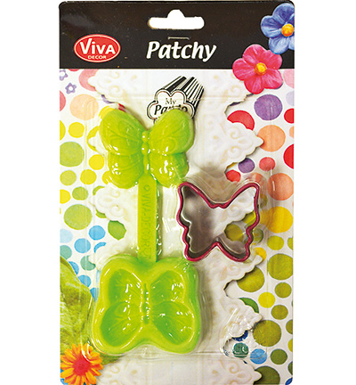9302.040.00 - ViVa Decor - Schmetterling mit 1 Ausstanzer - Patchy