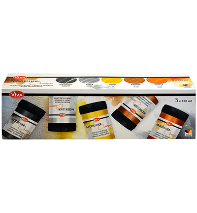 800189100 - ViVa Decor - Modelliercreme Set - Pates structure & modelage