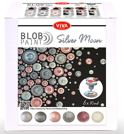800305900 - ViVa Decor - Blob Paint set peinture Silver Moon - 