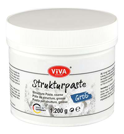 1175102138 - ViVa Decor - Strukturpaste Grob, White - 