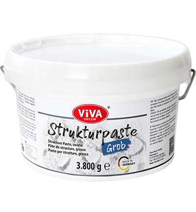 1175102151 - ViVa Decor - Strukturpaste Grob, White - Blanc