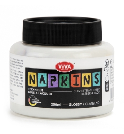 1121000124 - ViVa Decor - Servietten-Technik Kleber & Lack, Glänzend - 