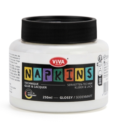 1121001124 - ViVa Decor - Servietten-Technik Kleber & Lack, Seidenmatt - 