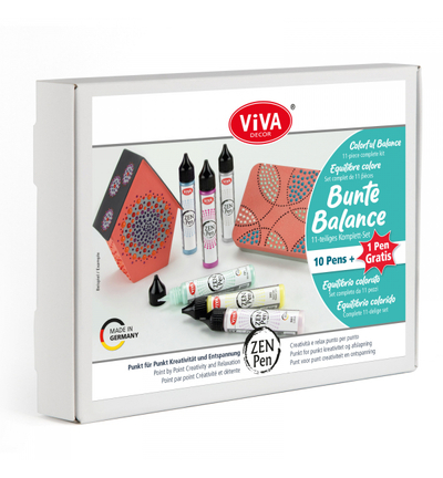 800314200 - ViVa Decor - Zen-Pen Set Bunte Balance - 