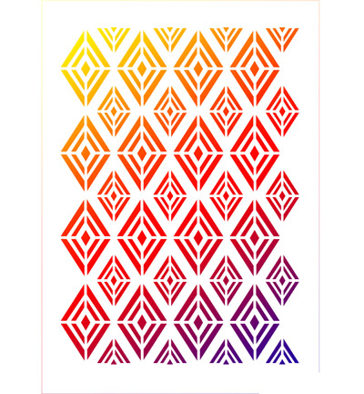 900224800 - ViVa Decor - Rautenmuster - Pochoirs
