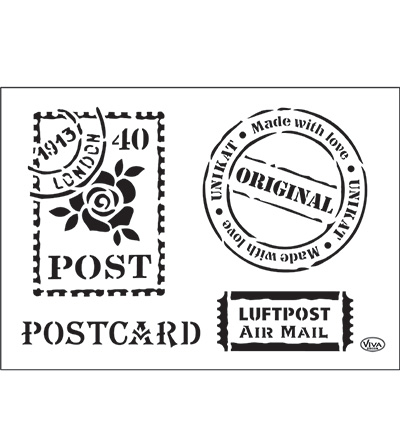 900268300 - ViVa Decor - Postcard - Pochoirs