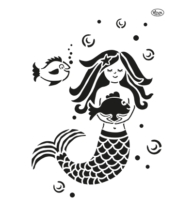 902202000 - ViVa Decor - Meerjungfrau/ Sirène - la mer