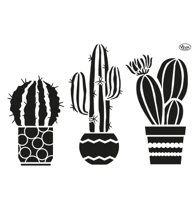 902202500 - ViVa Decor - Kakteen/ Cactus - Pochoirs