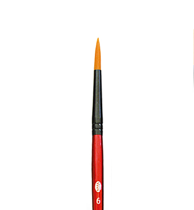 930016600 - ViVa Decor - Synthetik Pinsel spitz Gr.6 - Pinceaux & eponges