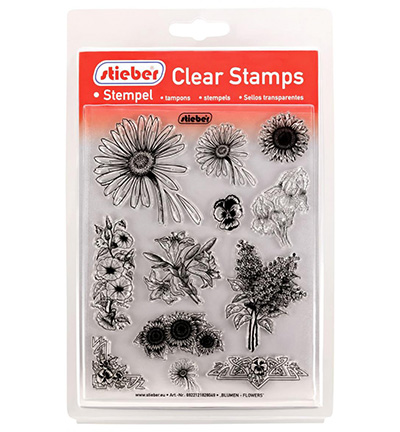 CS-804 - Stieber Stempeln - Flowers - 