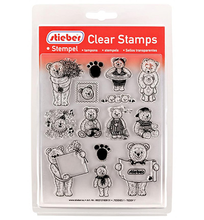 CS-813 - Stieber Stempeln - Teddy 1 - Animaux