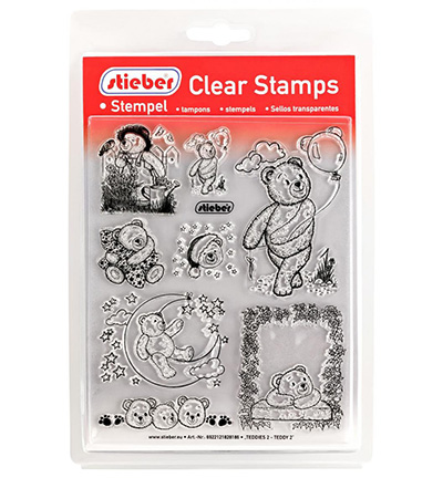 CS-818 - Stieber Stempeln - Teddy 2 - Animaux