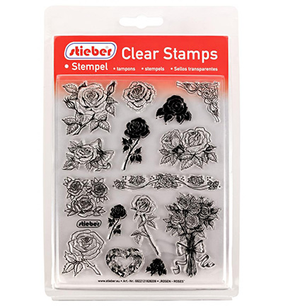 CS-820 - Stieber Stempeln - Roses - 