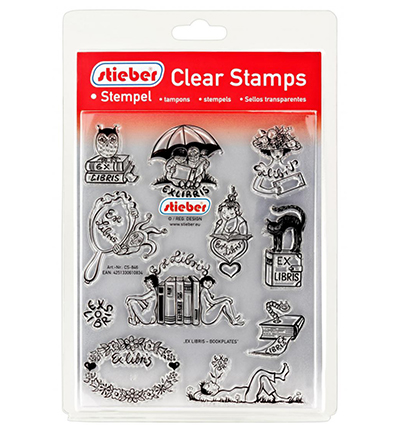 CS-846 - Stieber Stempeln - Bookplates - 