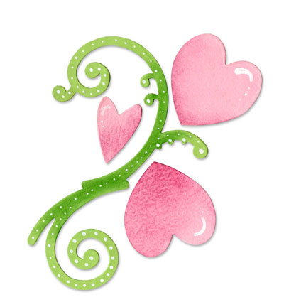 656519 - Sizzix - Flourish & Hearts - 