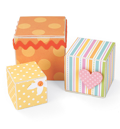 658984 - Sizzix - Blocks/Cubes, 3-D - ScoreBoards L / XL