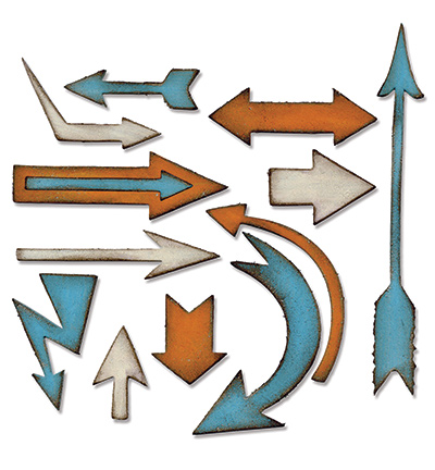 659433 - Sizzix - Artful Arrows - Tim Holtz - Bigz Dies