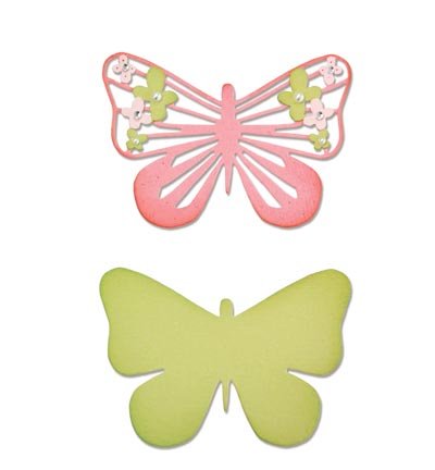 660428 - Sizzix - Graceful Butterfly 2 - ThinLits