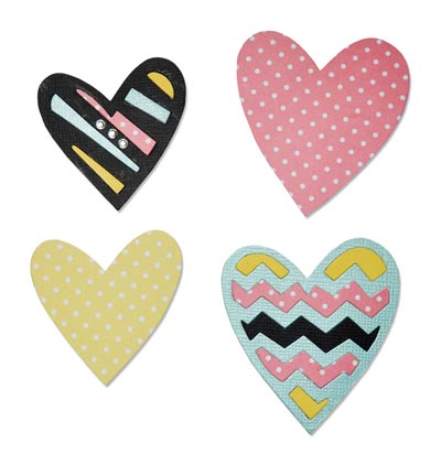 660495 - Sizzix - Tribal Hearts - Bigz Die
