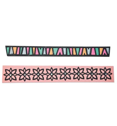 660502 - Sizzix - Tribal Borders - ThinLits