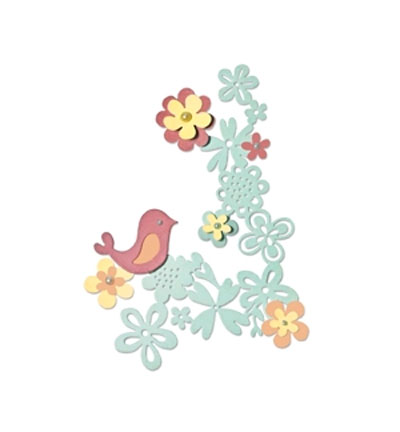 660824 - Sizzix - Floral Love - ThinLits