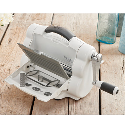 662220 - Sizzix - Big Shot Foldaway (White & Gray) - Big Shot Machine's