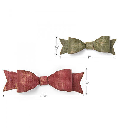 662415 - Sizzix - Fold-up Bows - Tim Holtz - Thinlits
