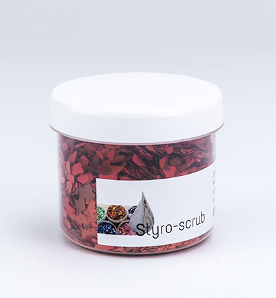 ST.SC.M50.RD - Styro-Scrub - Styro-Scrub, Mix Rouge - Styro-Scrub