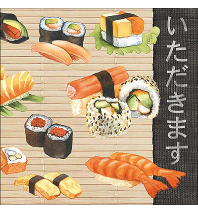 13309425 - Ambiente - Sushi - Serviettes – Général