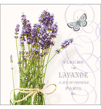 13311695 - Ambiente - Bunch Of Lavender - Serviettes – Arbres, Plantes