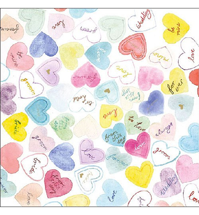 13312760 - Ambiente - Sweet Hearts - Serviettes – Général