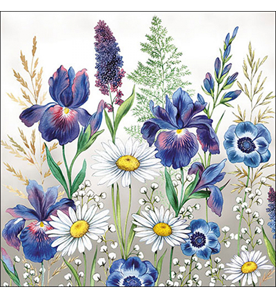 13313235 - Ambiente - Mixed meadow flowers - Serviettes – Été