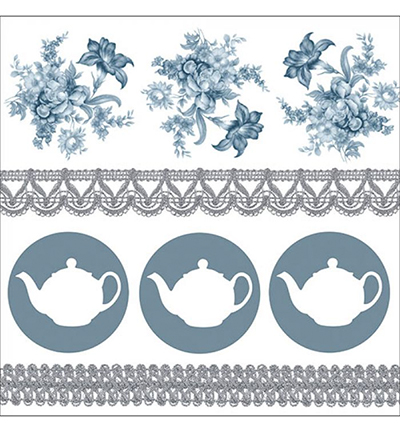 13315060 - Ambiente - Teapots Blue - 