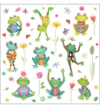 13317195 - Ambiente - Happy frogs - Serviettes – Général