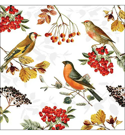 13317730 - Ambiente - Autumn birds - Serviettes – Général 13317730 - Ambiente - Autumn birds - Serviettes – Général