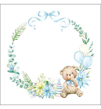 13319710 - Ambiente - Baby teddy bear blue - 