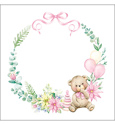 13319711 - Ambiente - Baby teddy bear pink - 