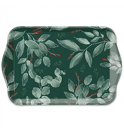 13718045 - Ambiente - Leaves and berries green - Accessoires Plateau