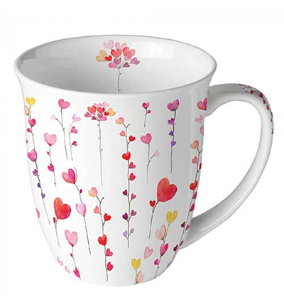 18418125 - Ambiente - Hearts garlands - Accessoires Tasse