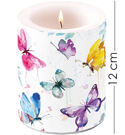 19116265 - Ambiente - Butterfly Collection White - Accessoires Bougies
